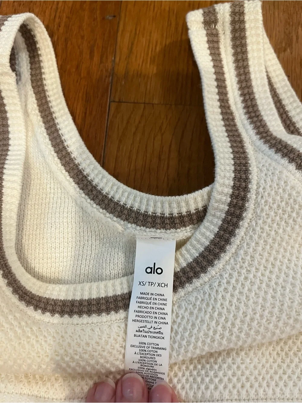ALO Yoga Women’s Tennis Club Knit Crop Tank & Skirt Set